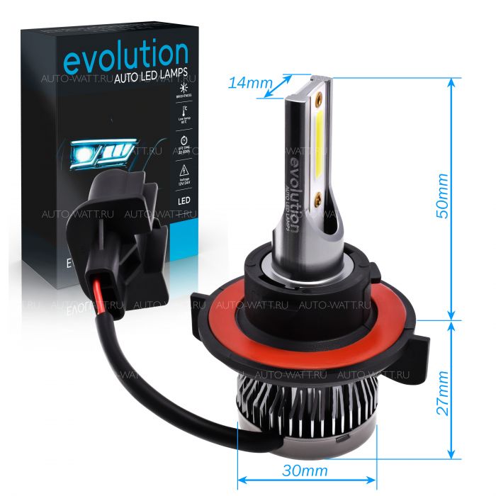 Автомобильные лампы  H13 - Evolution LG-X2 35W(2шт)