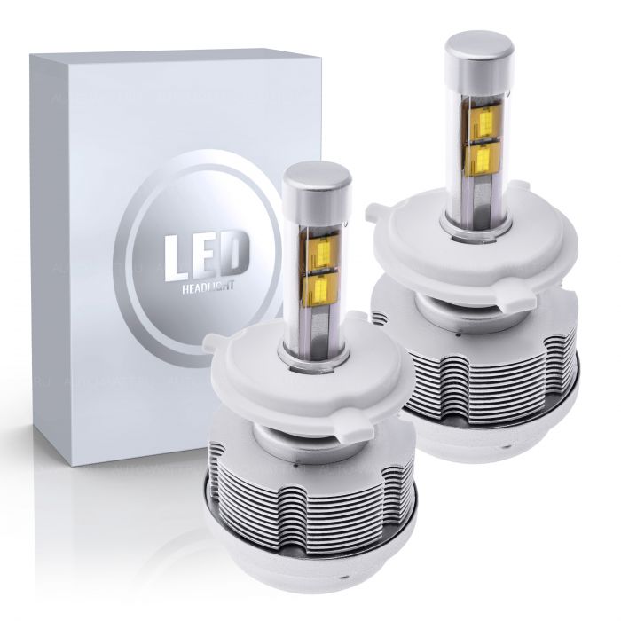 Светодиодные лампы H4 – 2 CREE ETI 45Вт (2шт)