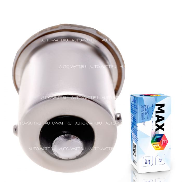 Светодиодная лампа P21W 1156 – 1 COB 3W Белая