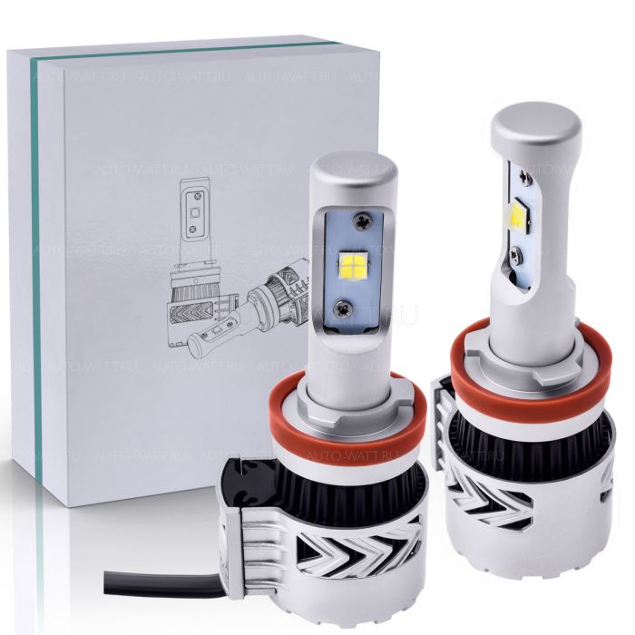 Светодиодные автолампы H9 - Spectrum 2 CREE 65Вт (2шт)