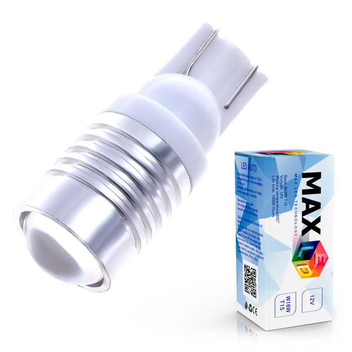 Светодиодная лампа T10 W5W – Max-Cree 5W Белая